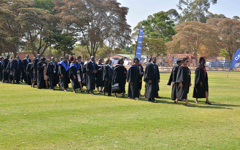 staff procession